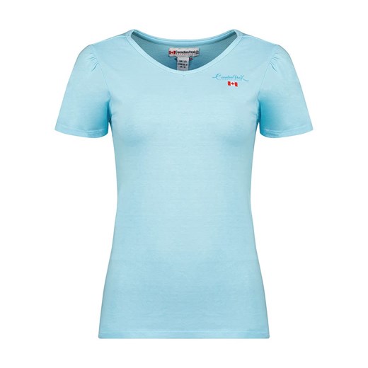 Canadian Peak Koszulka &quot;Jelodieak&quot; w kolorze błękitnym ze sklepu Limango Polska w kategorii Bluzki damskie - zdjęcie 170791677