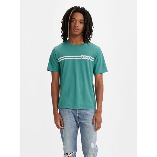 Levi´s Koszulka w kolorze zielonym ze sklepu Limango Polska w kategorii T-shirty męskie - zdjęcie 170792197