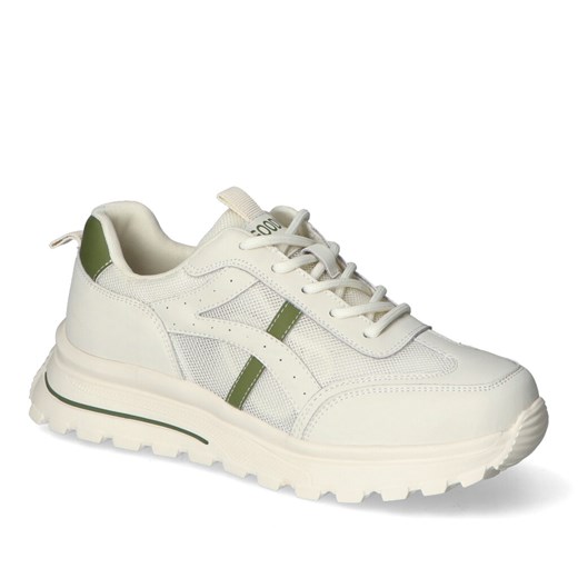 Sneakersy Goodin GD-XF-119 Białe/Zielone ze sklepu Arturo-obuwie w kategorii Buty sportowe damskie - zdjęcie 170793356