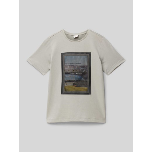 T-shirt z nadrukowanym motywem ze sklepu Peek&Cloppenburg  w kategorii T-shirty chłopięce - zdjęcie 170796605