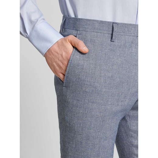 Spodnie do garnituru o kroju slim fit z wpuszczanymi kieszeniami Roy Robson 54 Peek&Cloppenburg 