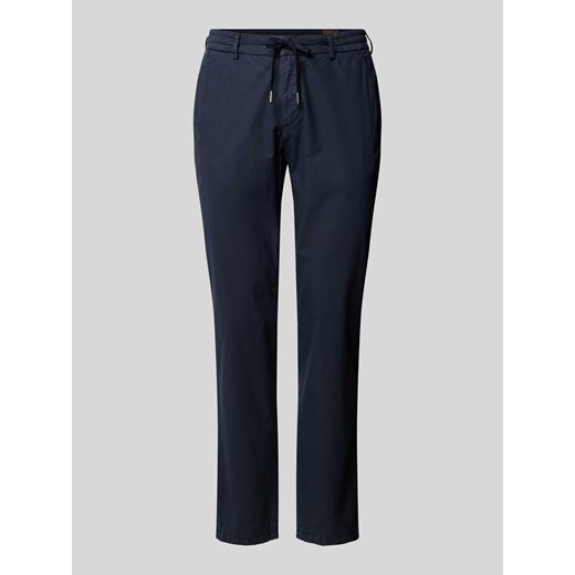 Spodnie o kroju slim fit w jednolitym kolorze model ‘TAIKAN’ ze sklepu Peek&Cloppenburg  w kategorii Spodnie męskie - zdjęcie 170796846