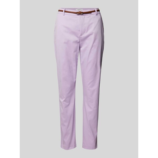 Spodnie materiałowe o skróconym kroju slim fit model ‘DAYS’ ze sklepu Peek&Cloppenburg  w kategorii Spodnie damskie - zdjęcie 170796955