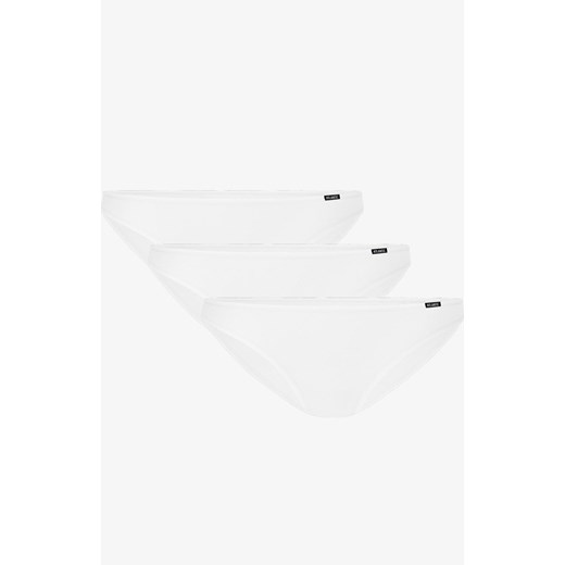3BLP-599 bawełniane białe figi damskie bikini 3-pack, Kolor biały, Rozmiar M, ATLANTIC ze sklepu Primodo w kategorii Majtki damskie - zdjęcie 170798209