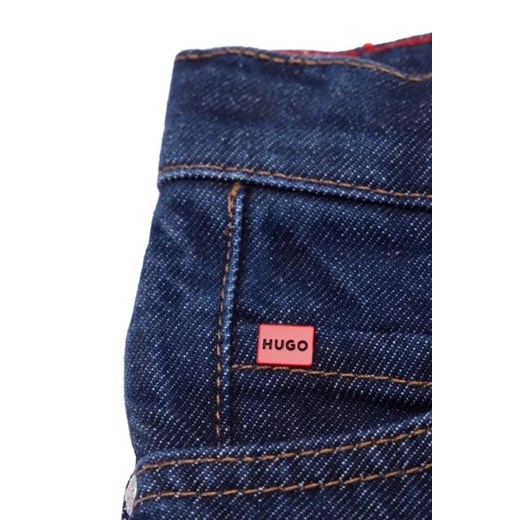 Spodnie chłopięce Hugo Kids z wiskozy 