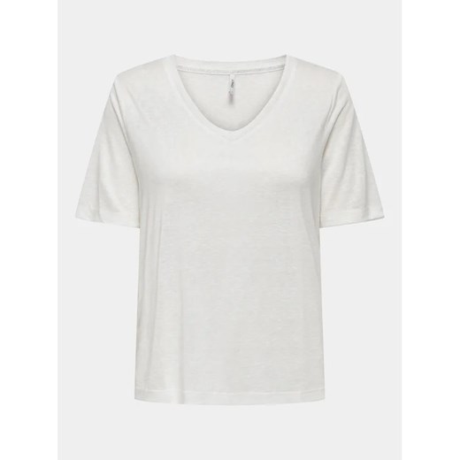 ONLY T-Shirt Elise 15257390 Biały Regular Fit M MODIVO