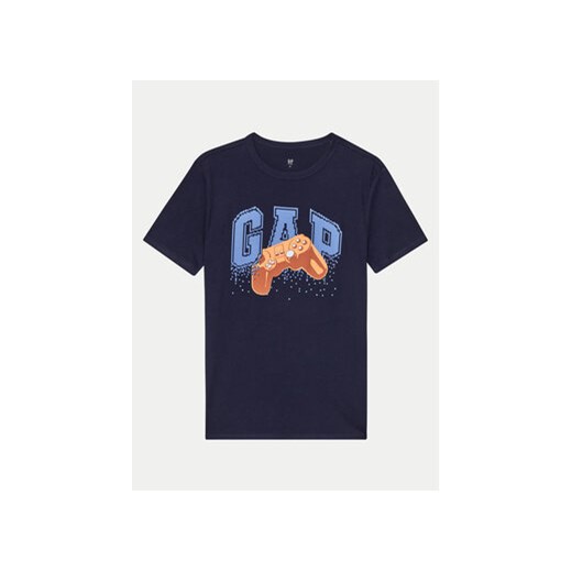 Gap T-Shirt 885810 Granatowy Regular Fit ze sklepu MODIVO w kategorii T-shirty chłopięce - zdjęcie 170804825