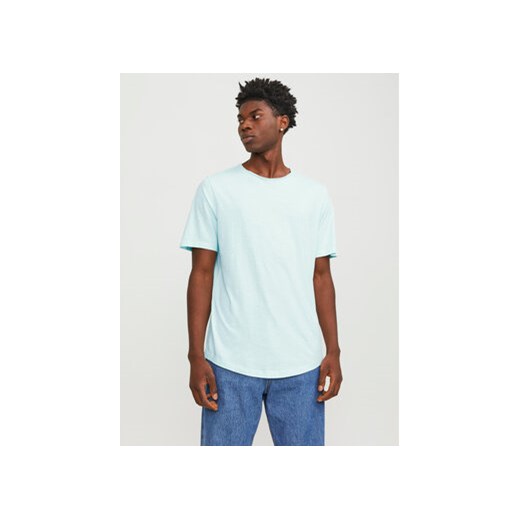 Jack&Jones T-Shirt Basher 12182498 Niebieski Regular Fit ze sklepu MODIVO w kategorii T-shirty męskie - zdjęcie 170804866