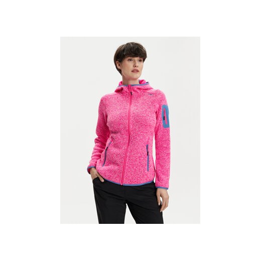 CMP Bluza 3H19826 Różowy Regular Fit ze sklepu MODIVO w kategorii Bluzy damskie - zdjęcie 170804938