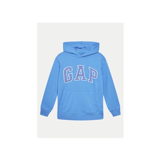 Gap Bluza 885742 Niebieski Regular Fit ze sklepu MODIVO w kategorii Bluzy chłopięce - zdjęcie 170804987