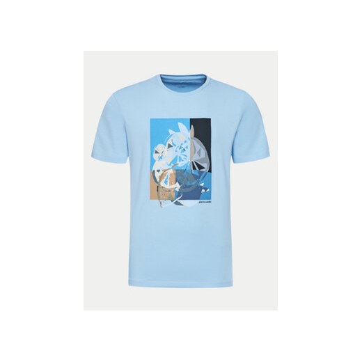 Pierre Cardin T-Shirt C5 21070.2103 Niebieski Modern Fit ze sklepu MODIVO w kategorii T-shirty męskie - zdjęcie 170804997