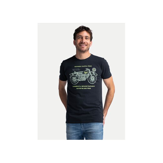 Petrol Industries T-Shirt M-1040-TSR707 Czarny Regular Fit ze sklepu MODIVO w kategorii T-shirty męskie - zdjęcie 170805006