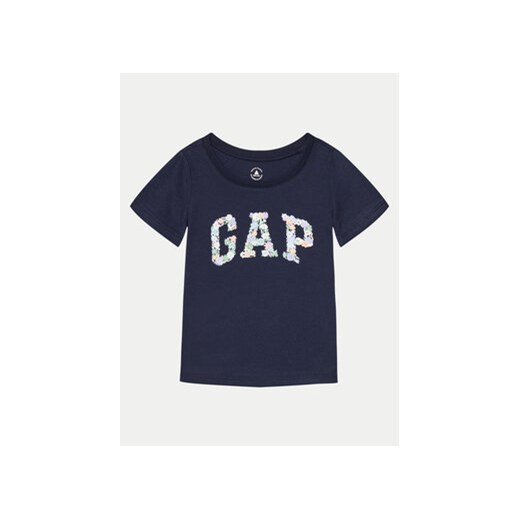 Gap T-Shirt 862085 Granatowy Regular Fit ze sklepu MODIVO w kategorii Bluzki dziewczęce - zdjęcie 170805077