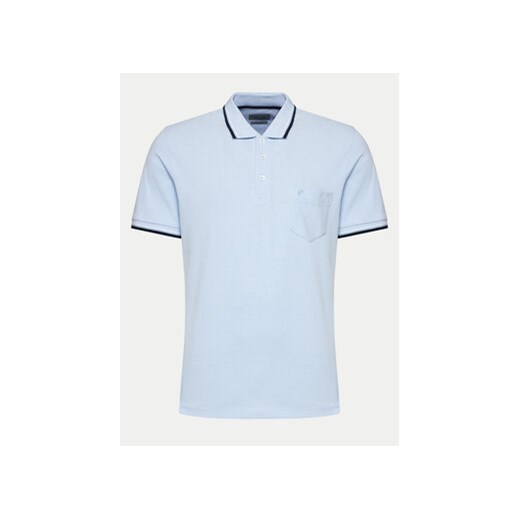 Pierre Cardin Polo C5 20914.2070 Niebieski Regular Fit ze sklepu MODIVO w kategorii T-shirty męskie - zdjęcie 170805097