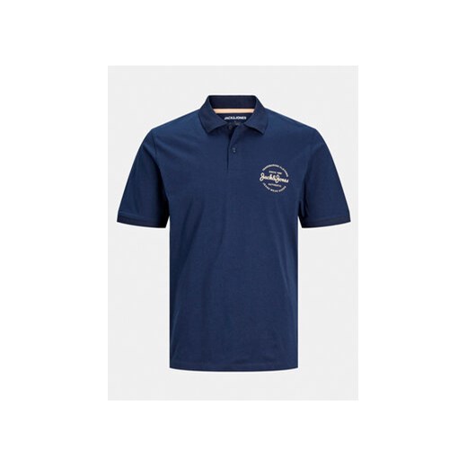 T-shirt męski Jack & Jones granatowy