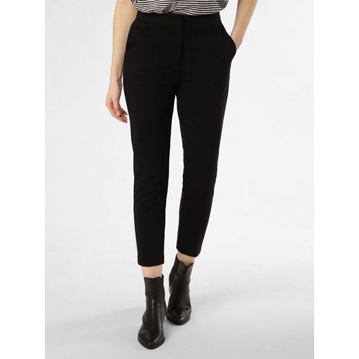 zero Spodnie Kobiety czarny jednolity ze sklepu vangraaf w kategorii Spodnie damskie - zdjęcie 170805549