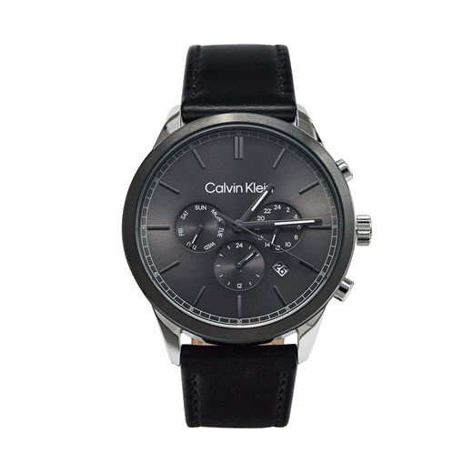 Zegarek Calvin Klein Infinite 25200379 Black/Black ze sklepu eobuwie.pl w kategorii Zegarki - zdjęcie 170806006