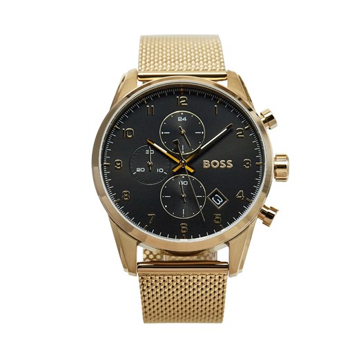 Zegarek Boss Skymaster 1513838 Złoty ze sklepu eobuwie.pl w kategorii Zegarki - zdjęcie 170806029