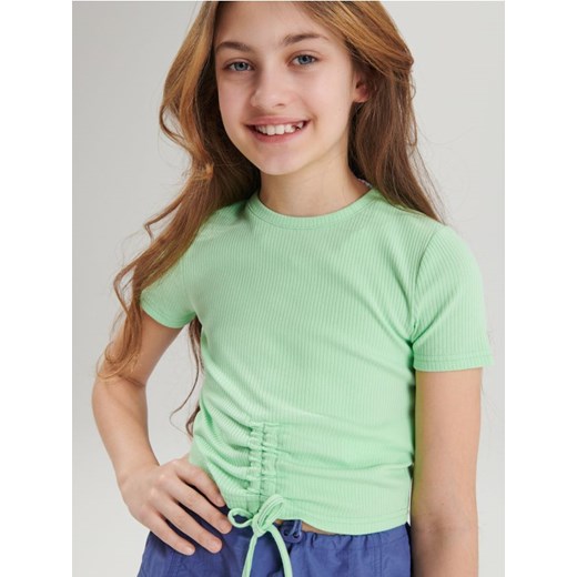 Sinsay - Koszulka - zielony ze sklepu Sinsay w kategorii Bluzki dziewczęce - zdjęcie 170807217