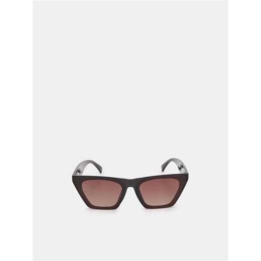 Sinsay - Okulary przeciwsłoneczne - brązowy ze sklepu Sinsay w kategorii Okulary przeciwsłoneczne damskie - zdjęcie 170807219