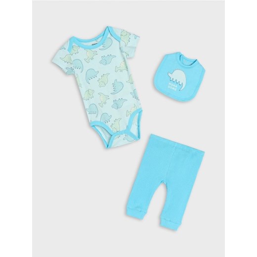 Sinsay - Komplet niemowlęcy - niebieski ze sklepu Sinsay w kategorii Komplety niemowlęce - zdjęcie 170807288