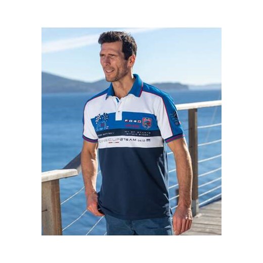 Koszulka polo Racing Cup ze sklepu Atlas For Men w kategorii T-shirty męskie - zdjęcie 170807536