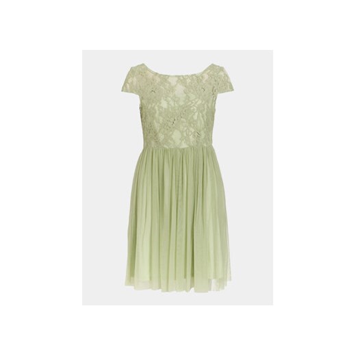 Vila Sukienka koktajlowa Ulricana 14083836 Zielony Regular Fit ze sklepu MODIVO w kategorii Sukienki - zdjęcie 170808155