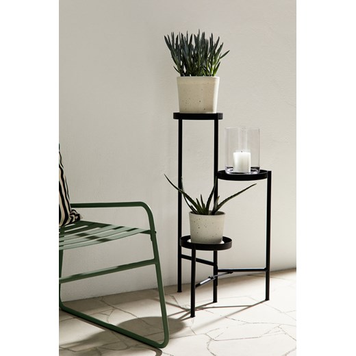 H & M - Wielopoziomowy stojak na rośliny - Czarny ze sklepu H&M w kategorii Doniczki i osłonki - zdjęcie 170811577