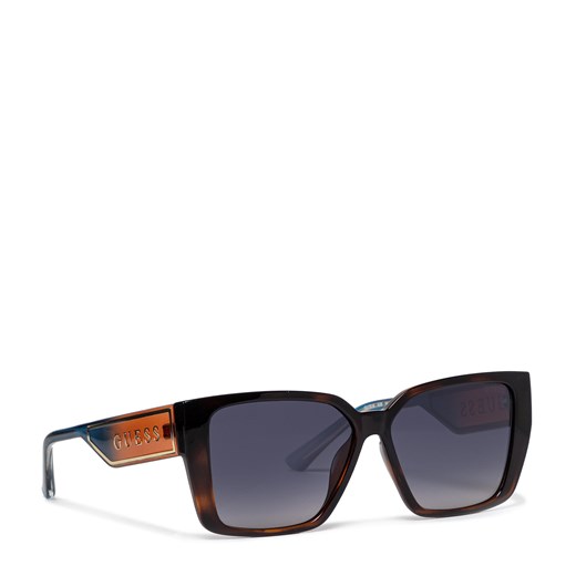 Okulary przeciwsłoneczne Guess GU7818 5652B BLACK/BROWN/NAVY Guess one size eobuwie.pl