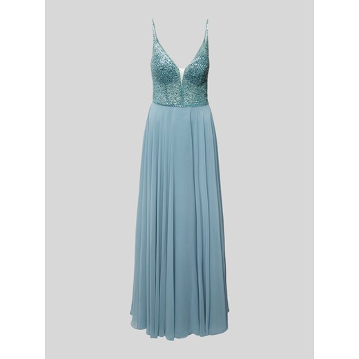 Sukienka wieczorowa z obszyciem cekinami ze sklepu Peek&Cloppenburg  w kategorii Sukienki - zdjęcie 170814188