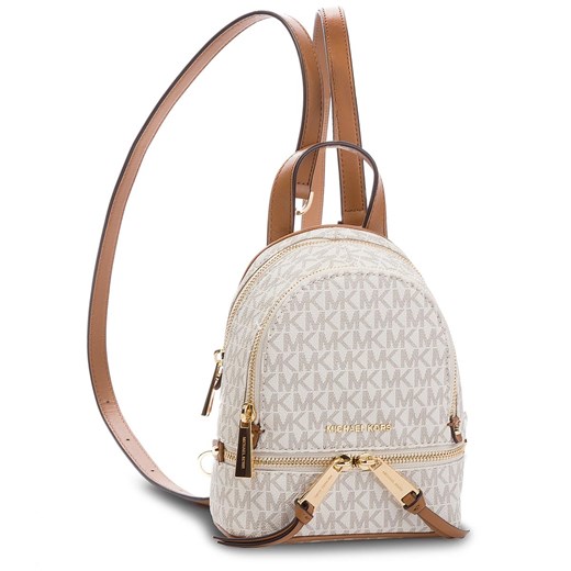 Plecak MICHAEL Michael Kors Rhea Zip 30S7GEZB1V Vanilla Michael Michael Kors one size wyprzedaż eobuwie.pl
