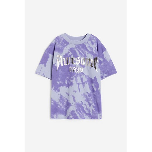 H & M - Dżersejowy T-shirt - Niebieski ze sklepu H&M w kategorii T-shirty chłopięce - zdjęcie 170818617
