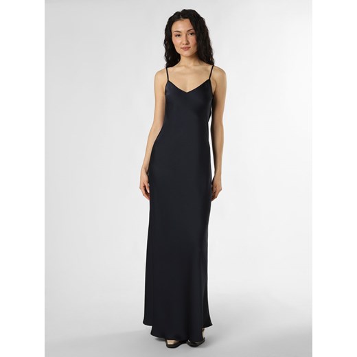 MAX&Co. Sukienka damska - Valais Kobiety Sztuczne włókno granatowy jednolity ze sklepu vangraaf w kategorii Sukienki - zdjęcie 170819136