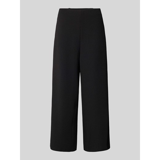 Spodnie materiałowe o kroju regular fit z elastycznym pasem ze sklepu Peek&Cloppenburg  w kategorii Spodnie damskie - zdjęcie 170821909