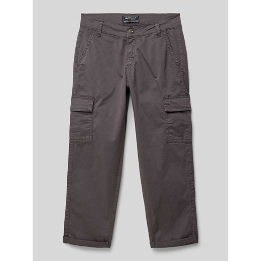 Spodnie cargo o kroju regular fit ze szlufkami na pasek ze sklepu Peek&Cloppenburg  w kategorii Spodnie chłopięce - zdjęcie 170822086