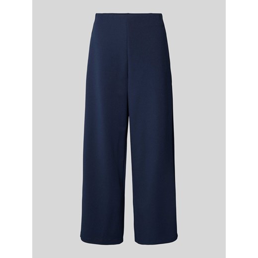 Spodnie materiałowe o kroju regular fit z elastycznym pasem ze sklepu Peek&Cloppenburg  w kategorii Spodnie damskie - zdjęcie 170822138