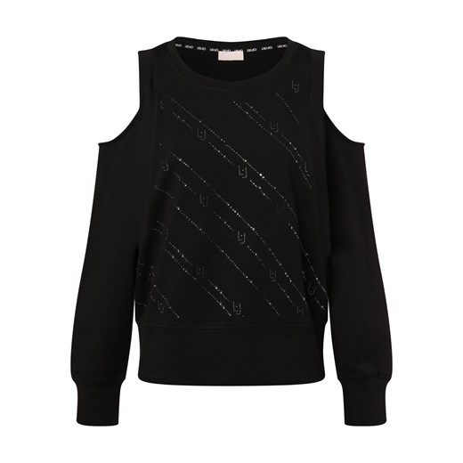 Liu Jo Collection Bluza damska Kobiety Materiał dresowy czarny jednolity XS vangraaf