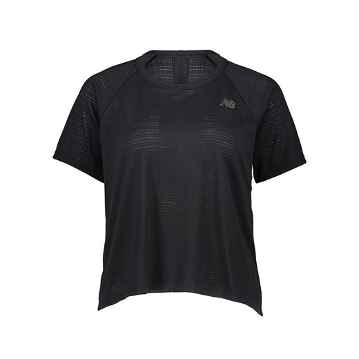 New Balance Koszulka sportowa w kolorze czarnym ze sklepu Limango Polska w kategorii Bluzki damskie - zdjęcie 170827138