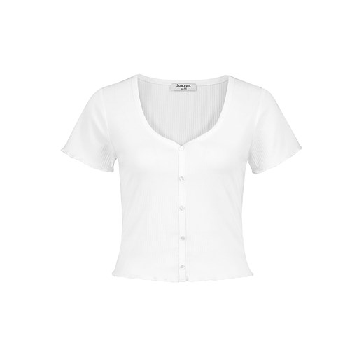 Sublevel Koszulka w kolorze białym ze sklepu Limango Polska w kategorii Bluzki damskie - zdjęcie 170827286