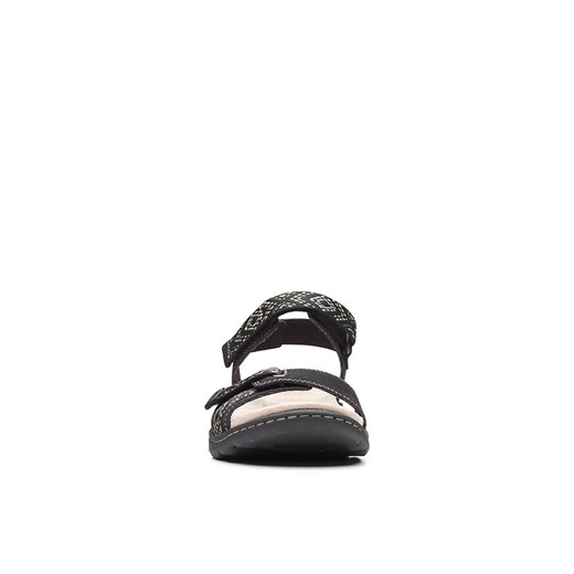 Clarks Skórzane sandały w kolorze czarnym Clarks 38 wyprzedaż Limango Polska