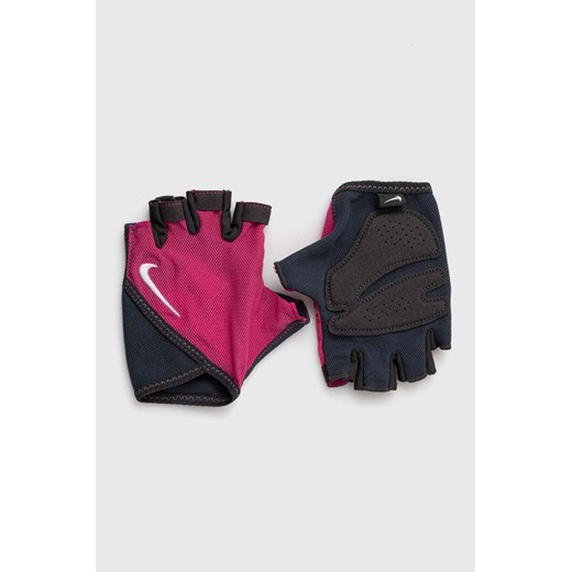 Nike rękawiczki kolor różowy ze sklepu ANSWEAR.com w kategorii Rękawiczki damskie - zdjęcie 170829855