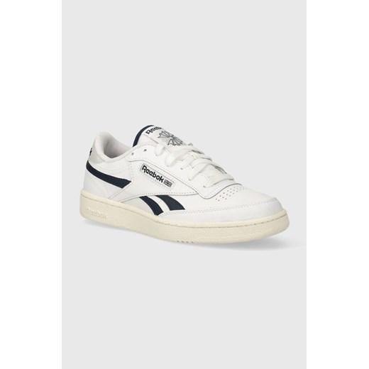 Reebok Classic sneakersy skórzane Club C kolor biały 100074211 ze sklepu ANSWEAR.com w kategorii Buty sportowe męskie - zdjęcie 170830258