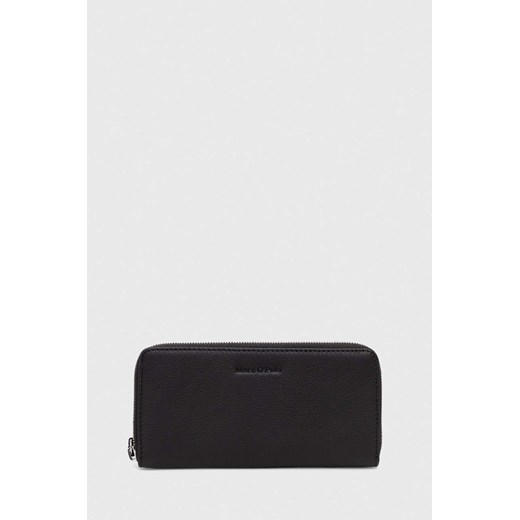 Marc O&apos;Polo portfel skórzany damski kolor czarny ze sklepu ANSWEAR.com w kategorii Portfele damskie - zdjęcie 170830295