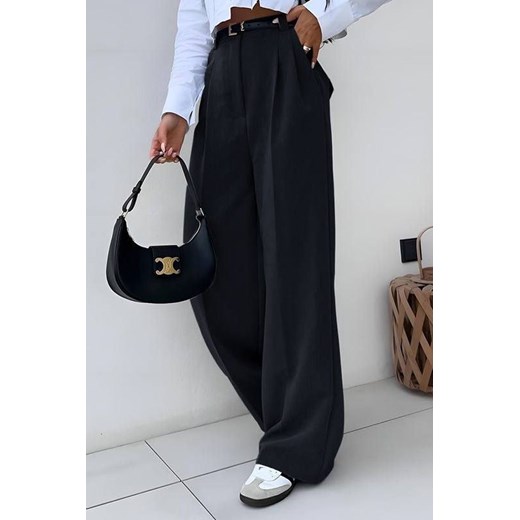 Spodnie LORONGA BLACK ze sklepu Ivet Shop w kategorii Spodnie damskie - zdjęcie 170830716
