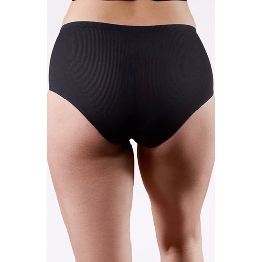 Figi damskie z wysokim stanem czarne Avia Maxi, Kolor czarny, Rozmiar L, Julimex ze sklepu Intymna w kategorii Majtki damskie - zdjęcie 170830775