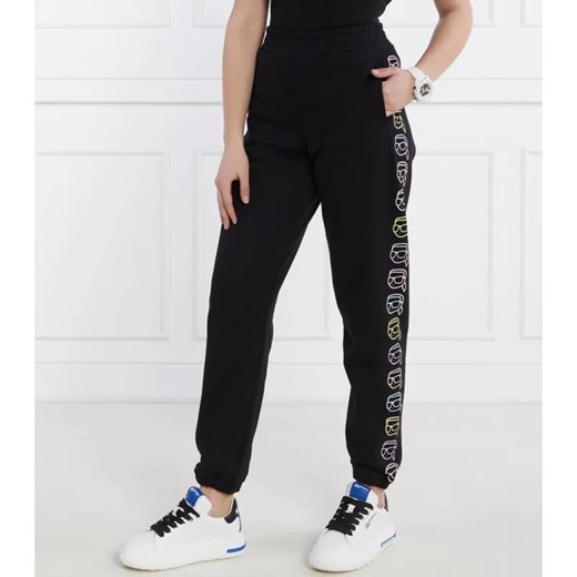 Karl Lagerfeld Spodnie dresowe ikonik 2.0 outline | Regular Fit ze sklepu Gomez Fashion Store w kategorii Spodnie damskie - zdjęcie 170831546