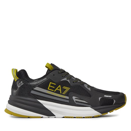 Sneakersy EA7 Emporio Armani X8X156 XK360 S888 Black+Golden Lime ze sklepu eobuwie.pl w kategorii Buty sportowe męskie - zdjęcie 170839888