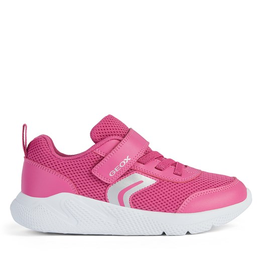 Sneakersy Geox J Sprintye Girl J36FWB 01454 C8002 S Różowy ze sklepu eobuwie.pl w kategorii Buty sportowe dziecięce - zdjęcie 170840295