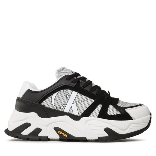 Sneakersy Calvin Klein Jeans Chunky Runner Vibram Lth Mix YM0YM00719 Bright 43 eobuwie.pl