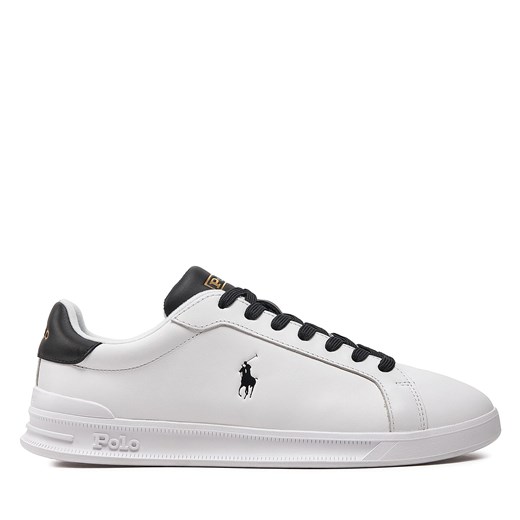 Sneakersy Polo Ralph Lauren 809923929001 White/Black ze sklepu eobuwie.pl w kategorii Trampki męskie - zdjęcie 170840305